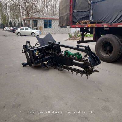 Factory Custom Production Chain Trencher Tractor Ditching Machine Agriculture and Construction Professional Trenching Machine photo-3