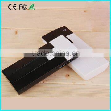 2015 Piano shape high quality 15000mah power bank with ledlighting