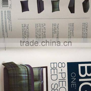 Dark Stripes Printed Polyester Quilting Quilt Supermarket Bedding Sets photo-2