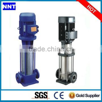 Vertical multistage pipeline pump