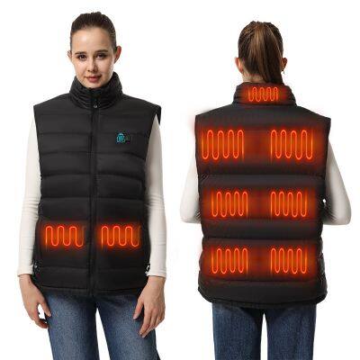 Cross-Border New Heating Usb Smart Outdoor Skiing Fashion For Men And Women Vest Jacket