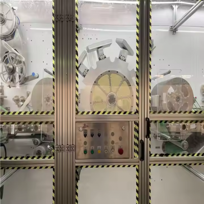 Welldone Hot Sale T Shape Full Servo Automatic Baby Diaper Machine photo-5