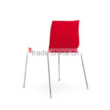 Replica Chrome Metal Frame PP Seat Designer Furniture Green B&T Leo Side Chair,Leo Chair, Alp Nuhoglu Leo Stacking Chair photo-4