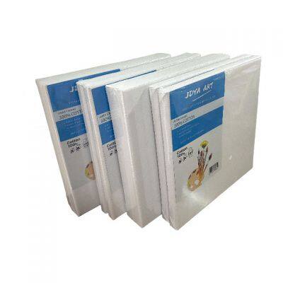 Various Sizes Optional 100% Cotton 280gsm Wood Canvas Board Blank Art Canvas Stretched Canvas photo-2