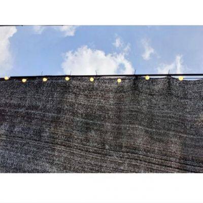 50% Shade 45g HDPE Warp Knitting Black Sun Shade Net photo-4