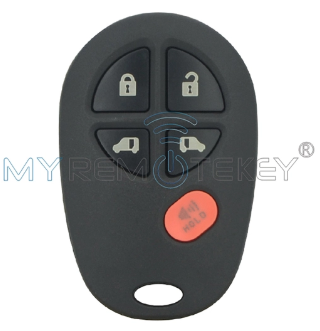 FCC GQ43VT20T Remote fob 5 button 315MHZ for Toyota Sienna PN 89742-AE030, 89742-AE031