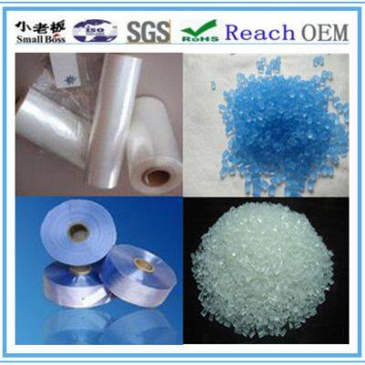 Food Grade Transparent PVC Shrink Film Granules Pellet PVC Particles photo-5