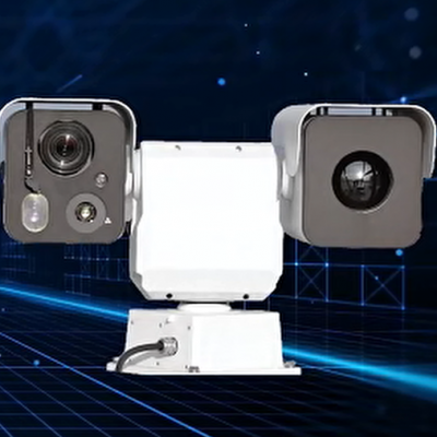 Высокопроизводительная камера PTZ PC5 с двойной тепловой и видимой световой съемкой, лазерным освещением на 1,5 км и интеллектуальным обнаружением пожаров