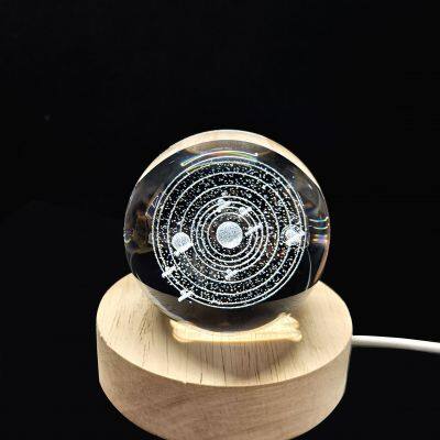 Crystal Ball Gift Shop 3D Crystal Ball Inner Surface Laser Engraving Machine photo-3