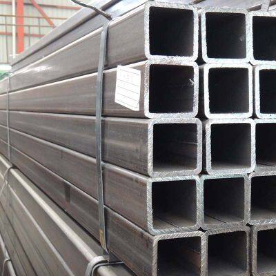 Wholesale MS Square Tube Square Hollow Tube Welded Black Steel Pipe Tube