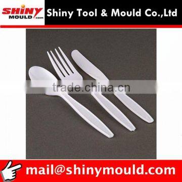 plastic cutlery mould disposable spoon mould