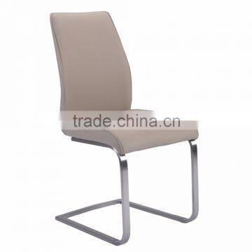 Most comfortable modern upholstered pu dining chair