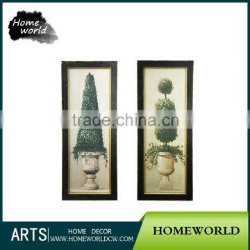 Medieval European Bridal Chamber Decorative Glass Wooden Picture Frame photo-3