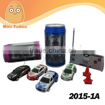 1:63 Radio cola car Mini RC Car With Cola Can Packing (2015-1A)