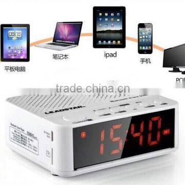 led light alarm clock bluetooth speaker travel carpet