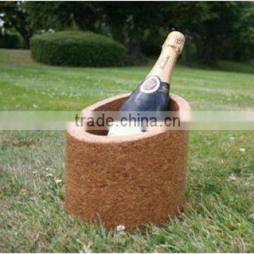 Cork champagne cooler Champagne ice bucket