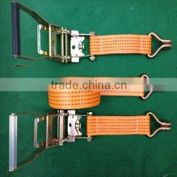 2 ratchet straps cargo tie downs widly used in cntainer protection