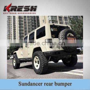 Front Guard, NEW Design 4x4 SUV KRESH-sundancer Wrangler Front Bumper Used for 2007-2015JK With Black Color and Steel Material Quality Choice photo-6