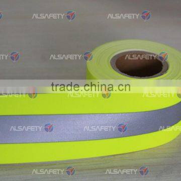 Fluorescent Yellow-Green Flame Retardant Reflective Fabric