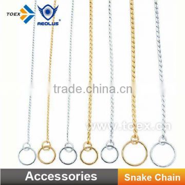 Pet Competition Products Dog Snake Chain