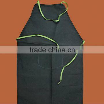 Disposable thick PP non woven Apron PE coated PP Aprons waterproof