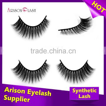 Make your own brand eyelash extension lashes faux mink 3D extension/synthetic mink lashes 3D