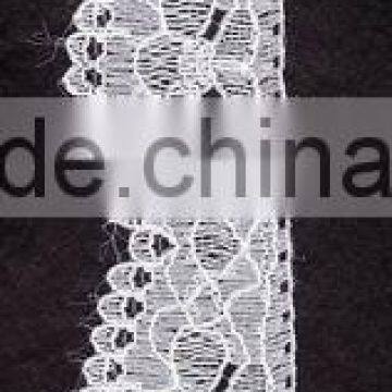 white new design nylon chantilly lace