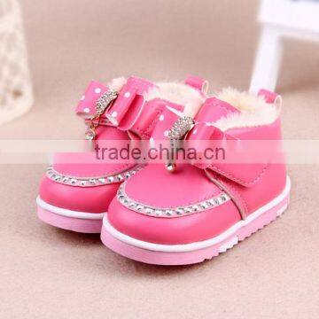 Children's Shoes and Shoes Baby Shoes Baby Shoes With Korean Cashmere Soft Bottom Shoes Baby Winter Shoes
