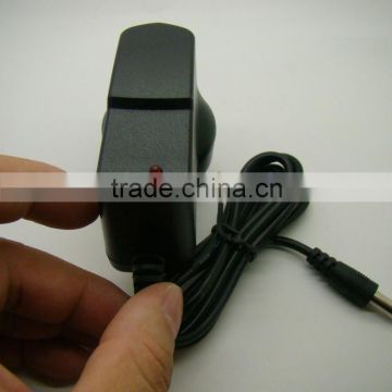 China supplier UK Plug 9V 1A AC/DC Power Adatper Charger Tip Size 2.5mm x 0.7mm for Tablet PC