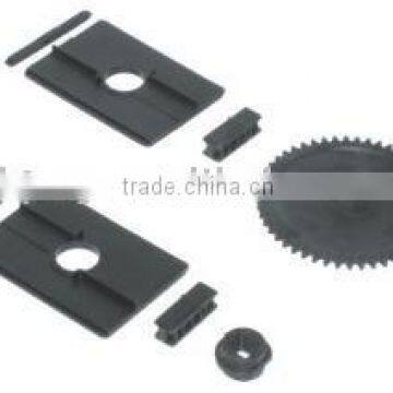 Nylon wheel gear used for volume damper