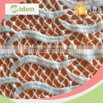 2016 new design grid pattern water soluble heavy lace fabric                        
                                                                                Supplier's Choice