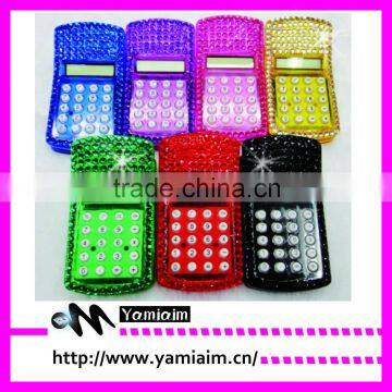 Cool Bling Crystal Covered Diamond Calculator photo-3