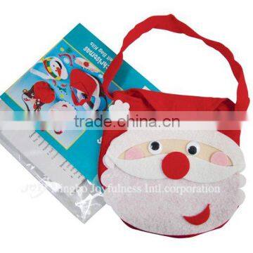 special snowman christmas felt bag