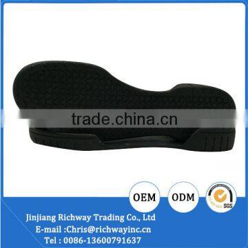 Black rubber outsole for sneaker shoes