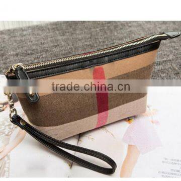 Wholesale fashion canvas cosmetic bag