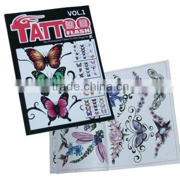 New fashion tattoo manuscrip tattoo magazine tattoo book supply