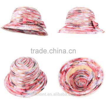 Factory Wholesale Female Colorful High Quality Straw Hats photo-5