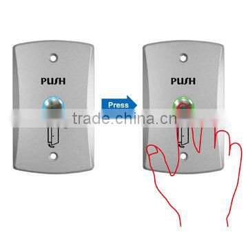 Bi-color LED push button, exit push button