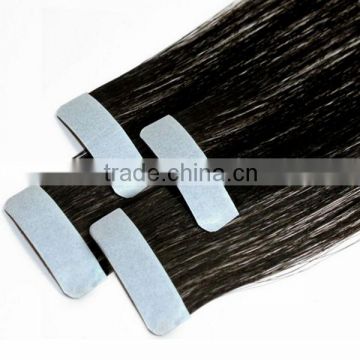 2013hot selling popular cheap virgin brazilian body wave tape hair