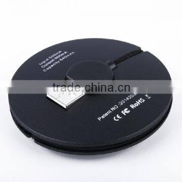 Holly Slim Abs Mobile Power Bank With Built in Cable/power Charger photo-6