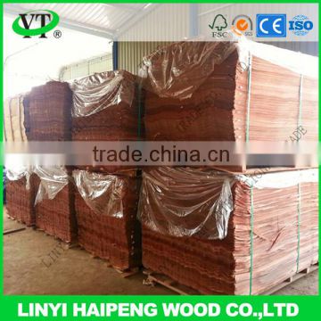 Linyi YATIAN Factory cheap 4*8ft natural keruing face veneer 0.3mm to 0.35mm thickness a/b grade