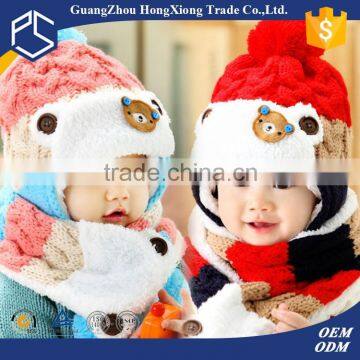 Fashionable fun winter hats and scarves