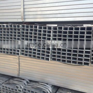 low carbon square galvanized steel pipe