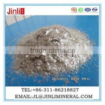 building material muscovite mica