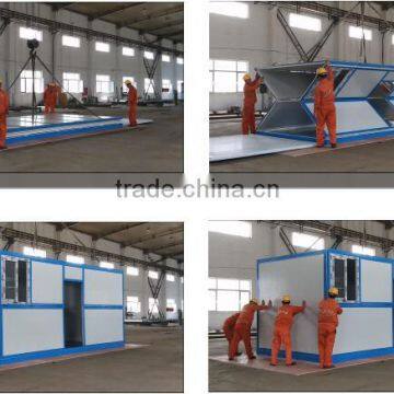 Prefabricated Folding house used for Emergency Shelter