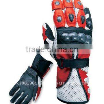 motorbike leather gloves