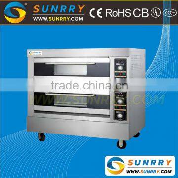 2015 New kitchen equipment two decks two trays commercial price bread electric baking oven used for bakery