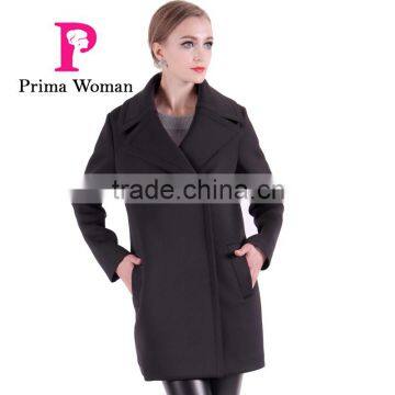 2016 Spring Long Cheap Women Trench Coat With Lapel photo-4