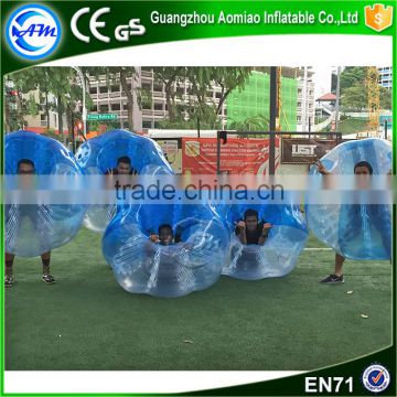 High quality 1.0mm TPU inflatable body bumper bubble soccer ball for sale