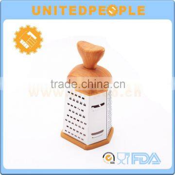 Wood Grain Handle Multi-purpose Vegetable And Coconut Grater